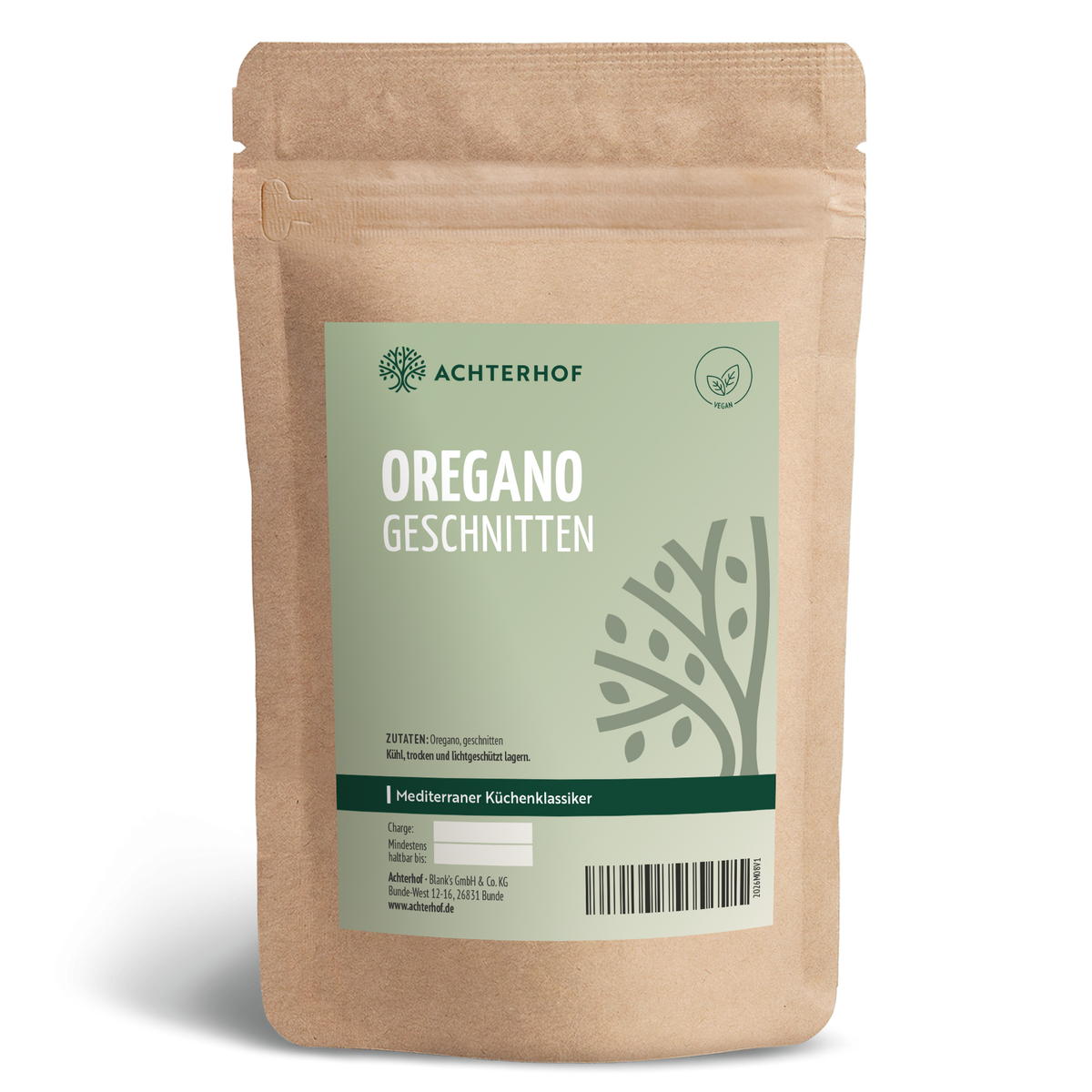 Oregano geschnitten (1000g)