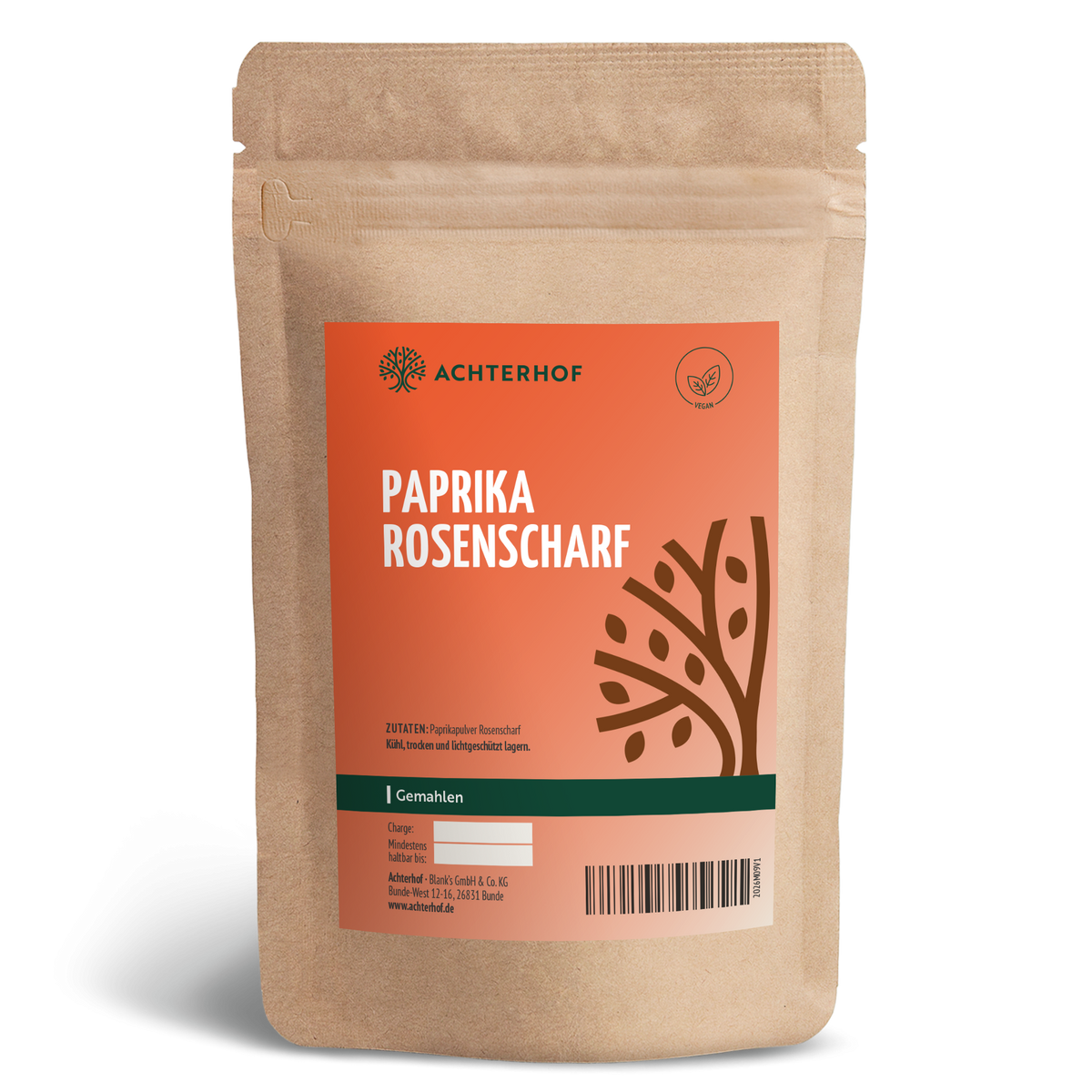 Paprika Rosenscharf gemahlen (100g)