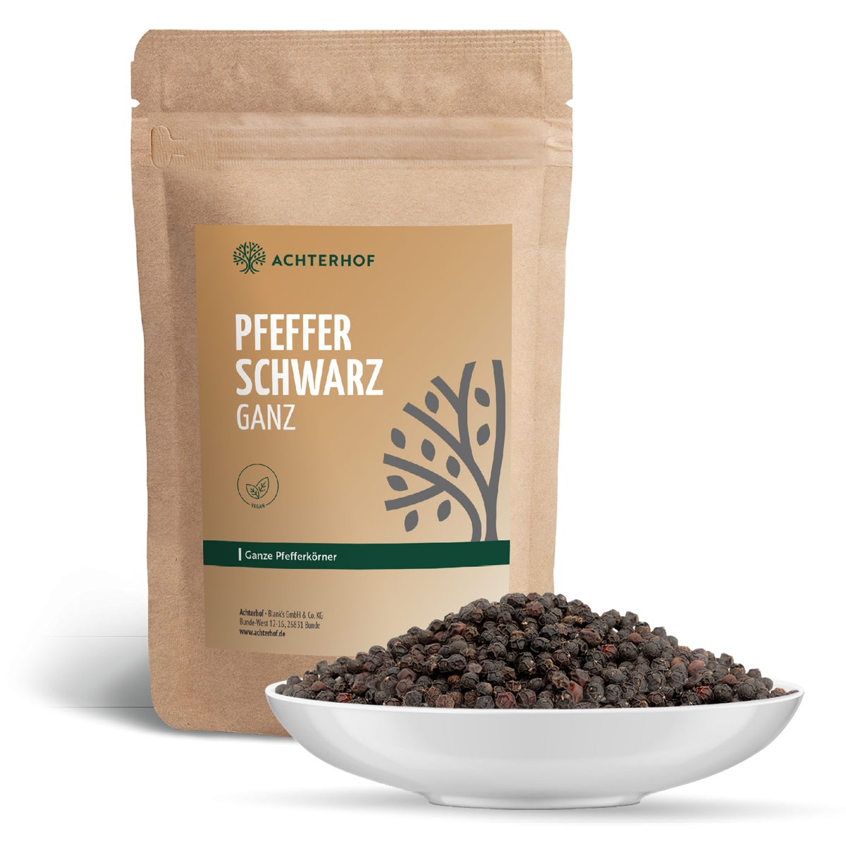 Pfeffer schwarz ganz (100g)