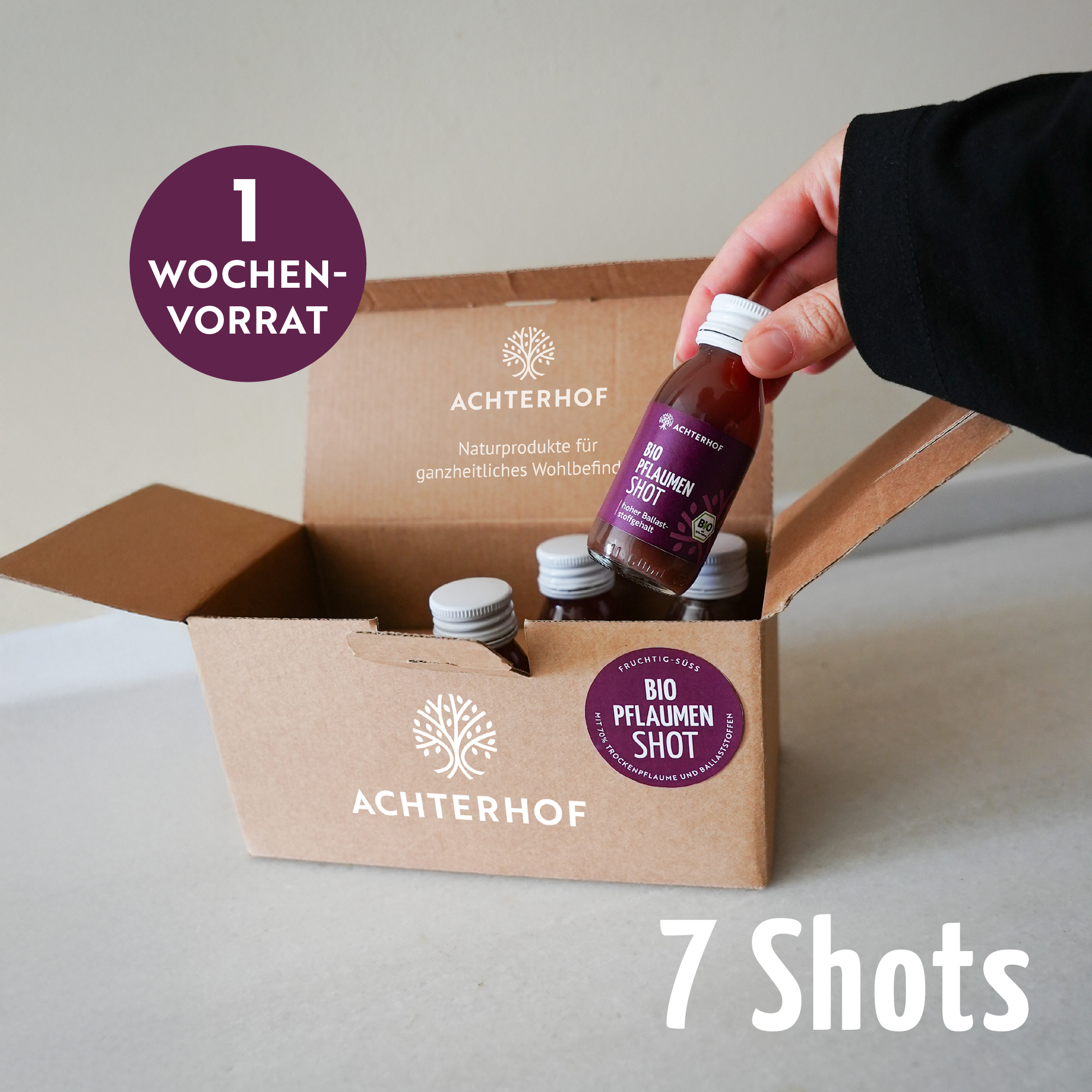 Bio Pflaumen Shot (7 x 60ml)