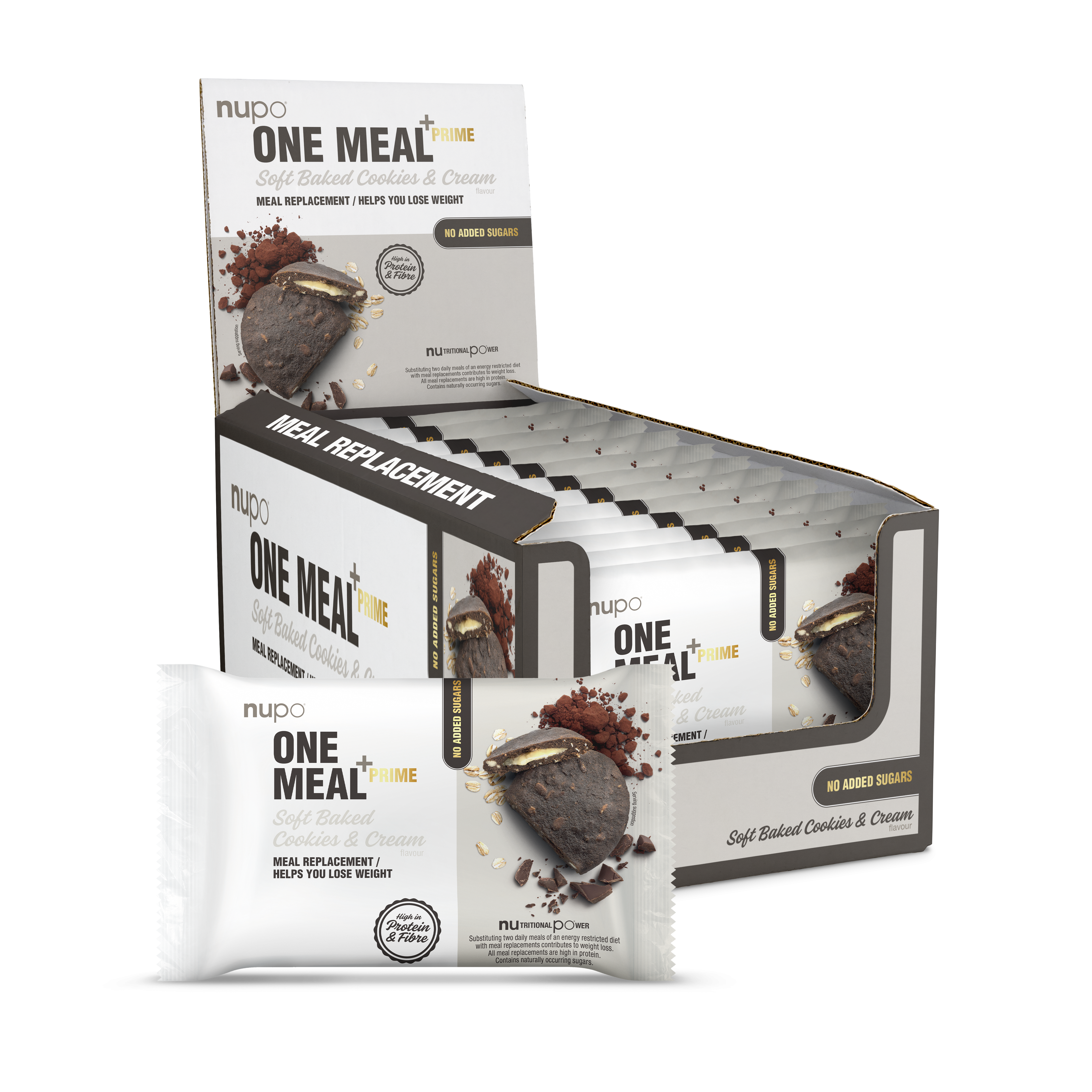 One Meal +Prime Soft Baked - 12x70g - Apple & Cinnamon