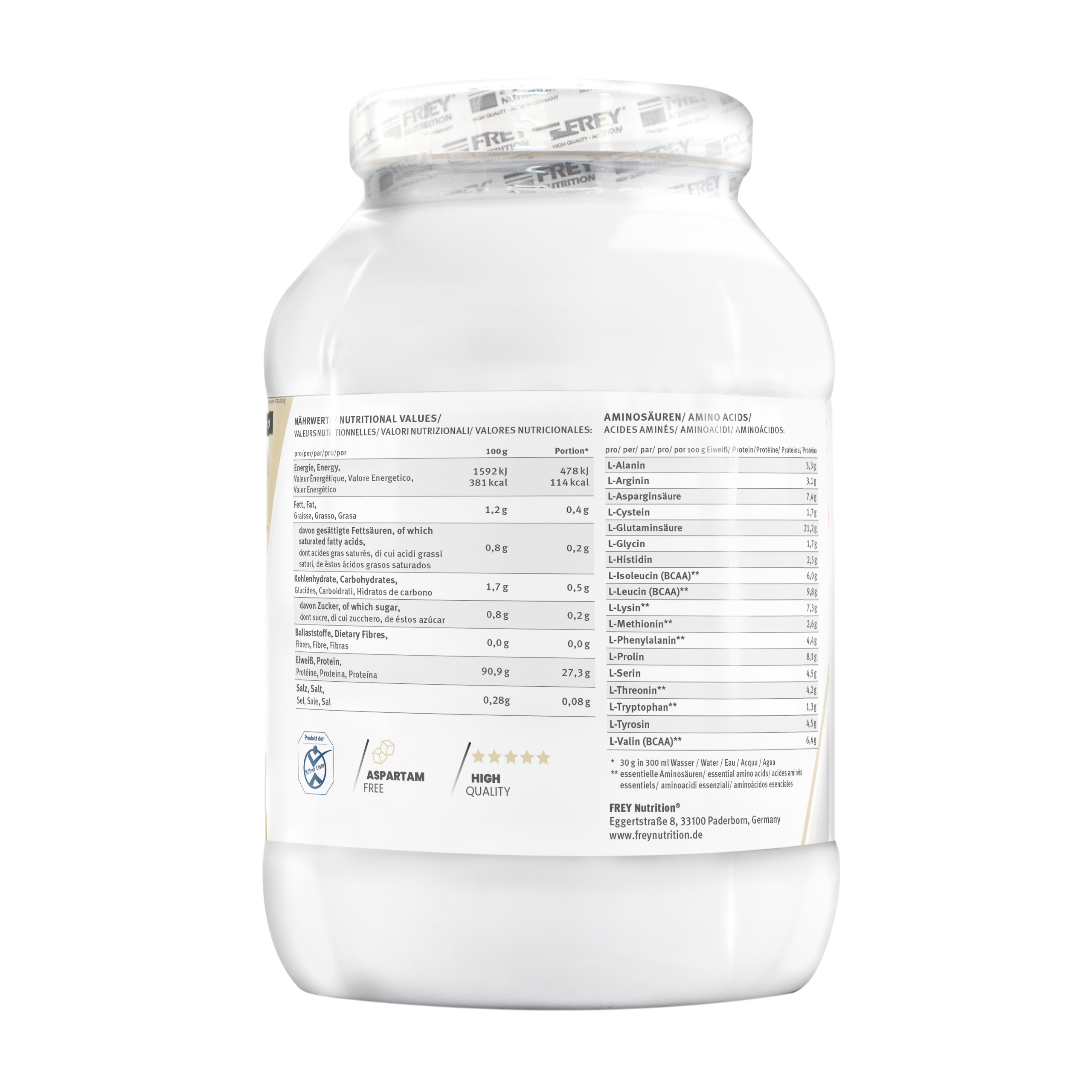 Protein 96 (900g) Vanille