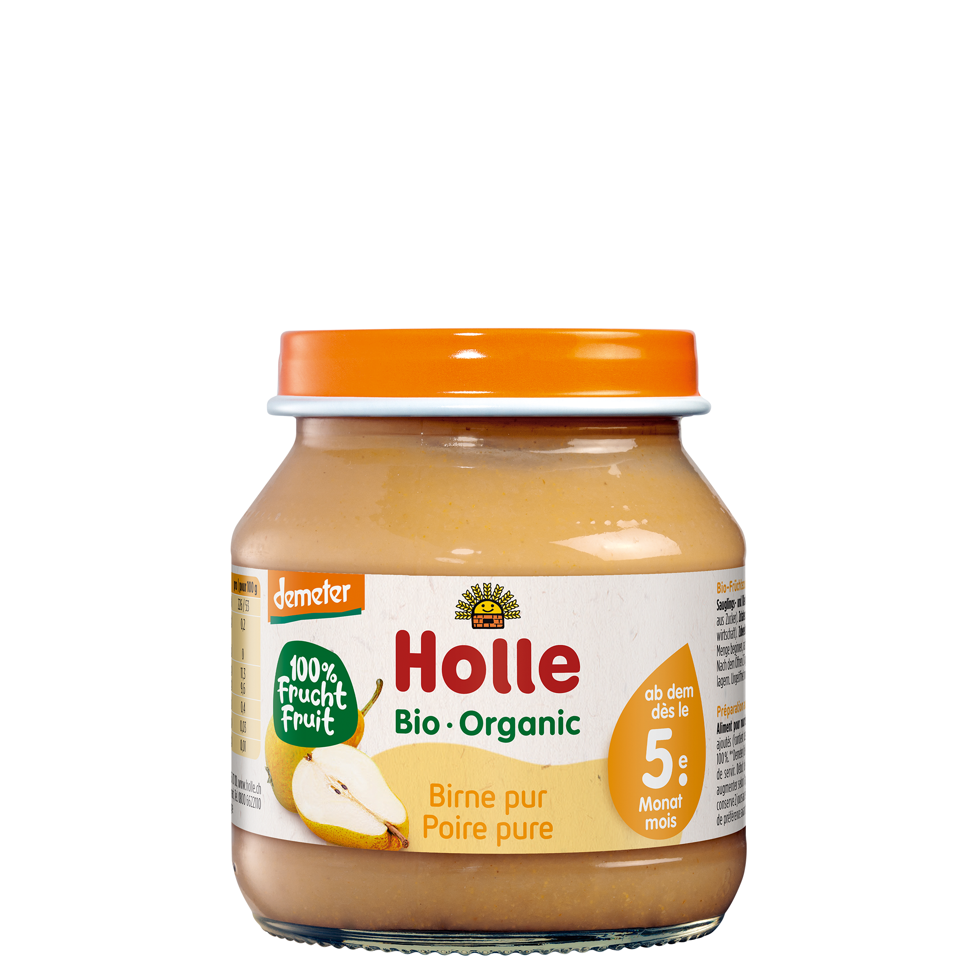 Birne pur - 125g - Demeter ab dem 5. Monat