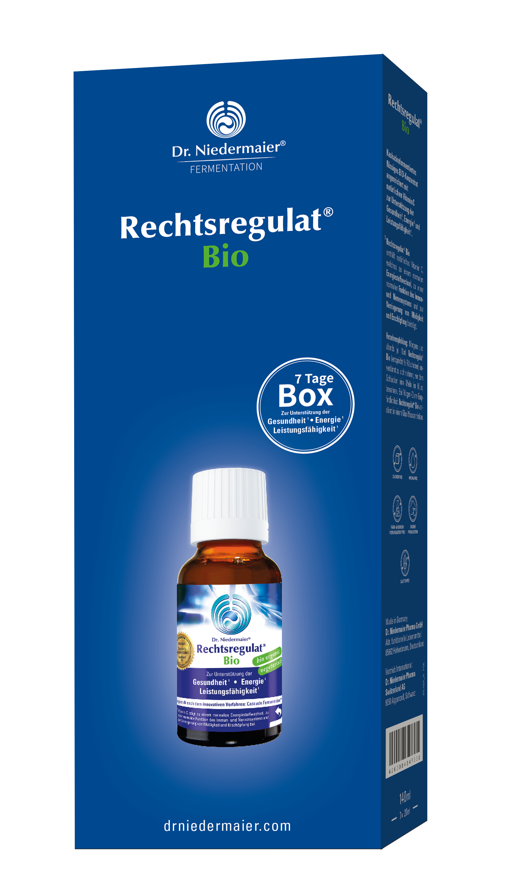 Rechtsregulat® Bio 1-Woche Kennenlernbox (7x20ml)