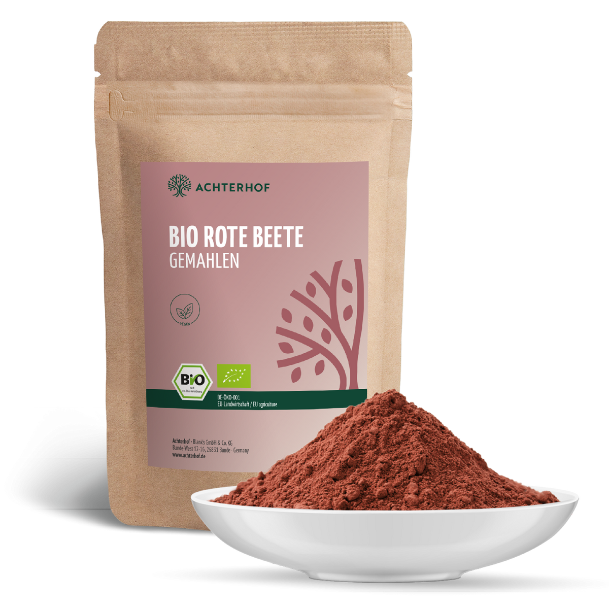 Rote Beete gemahlen Bio (250g)