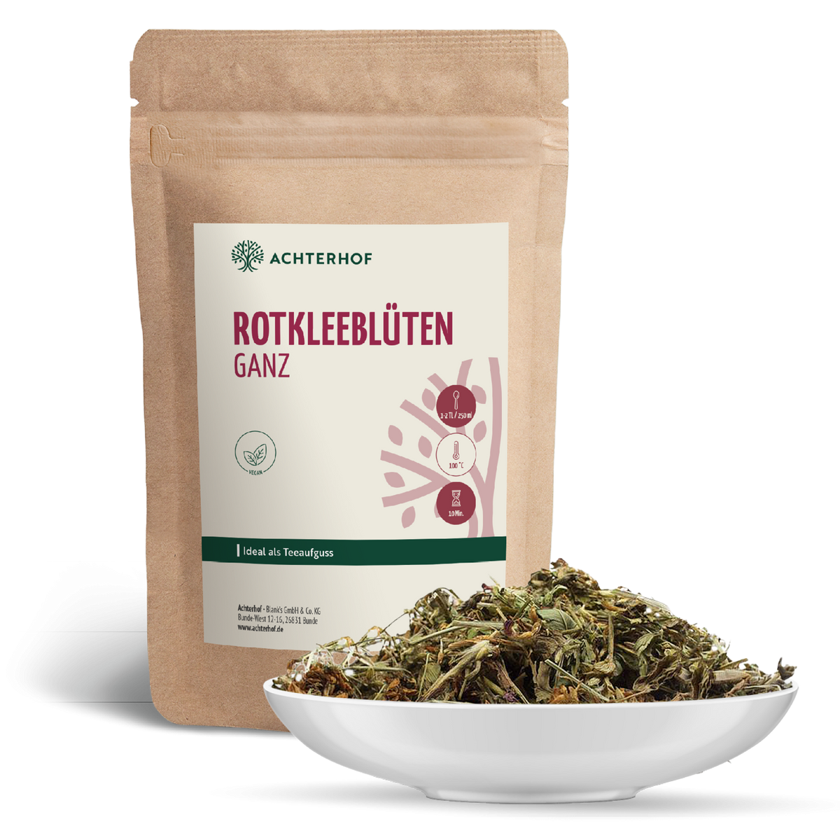 Rotkleeblüten ganz (250g)