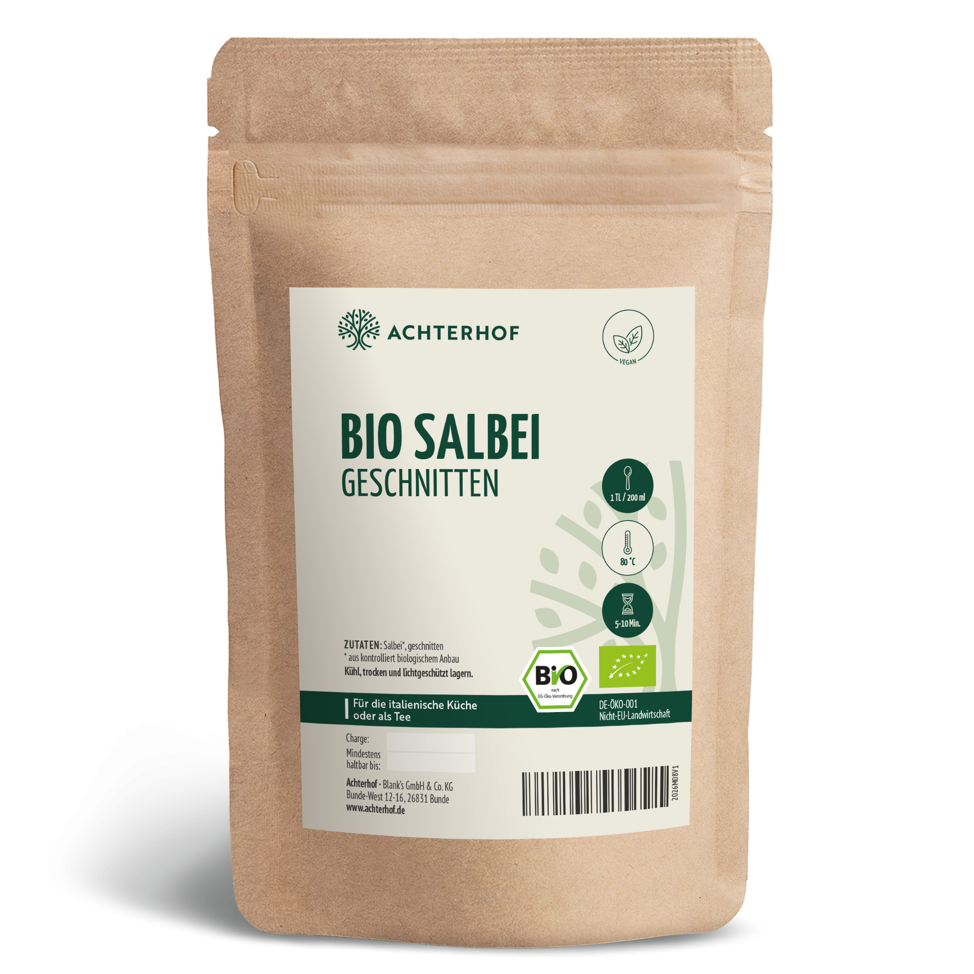 Salbei geschnitten Bio (40g)