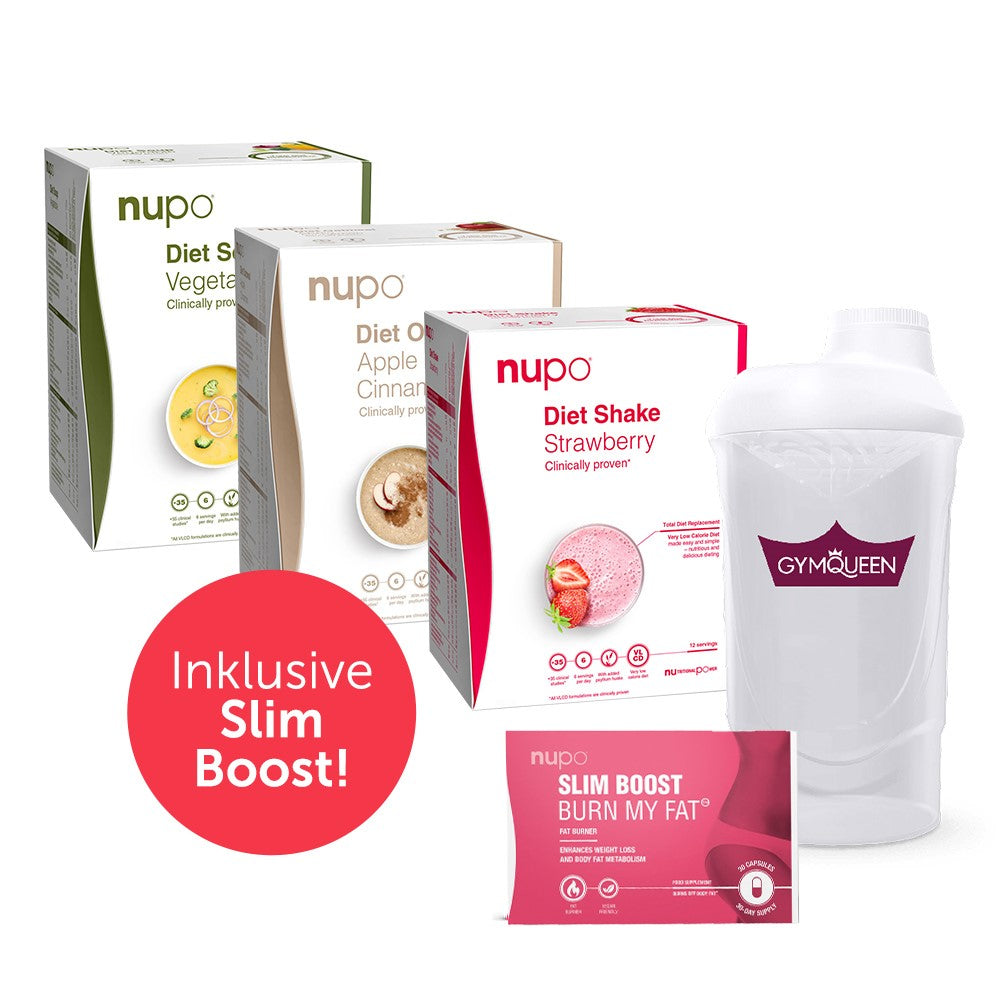 2-Wochen-Diät-Pack TURBO (84x32g + 30 Kapseln) inkl. gratis Shaker