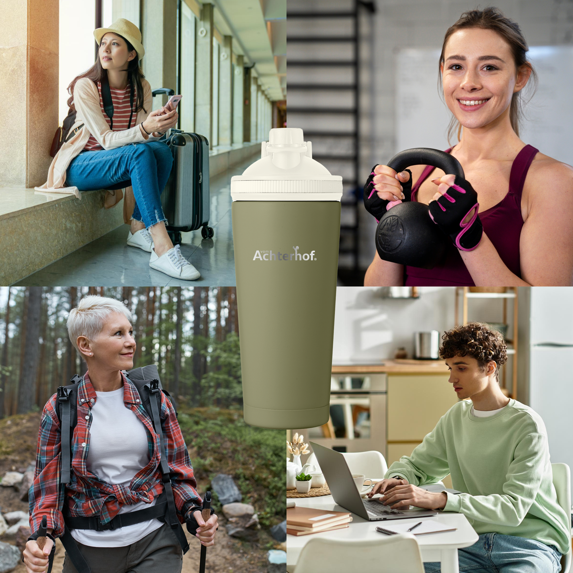 Greens & Edelstahl Shaker Set