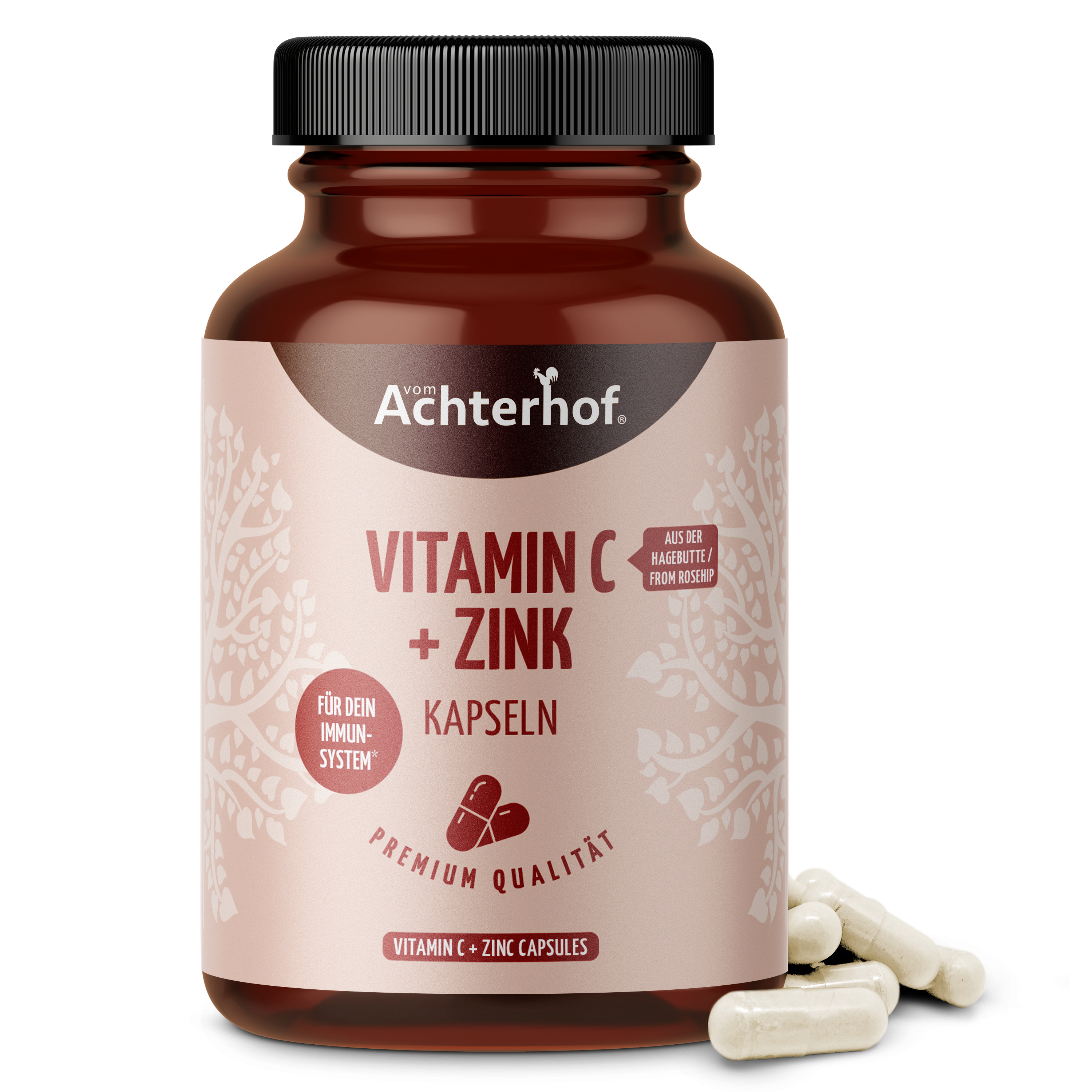 Vitamin C + Zink Kapseln (120 Kapseln)