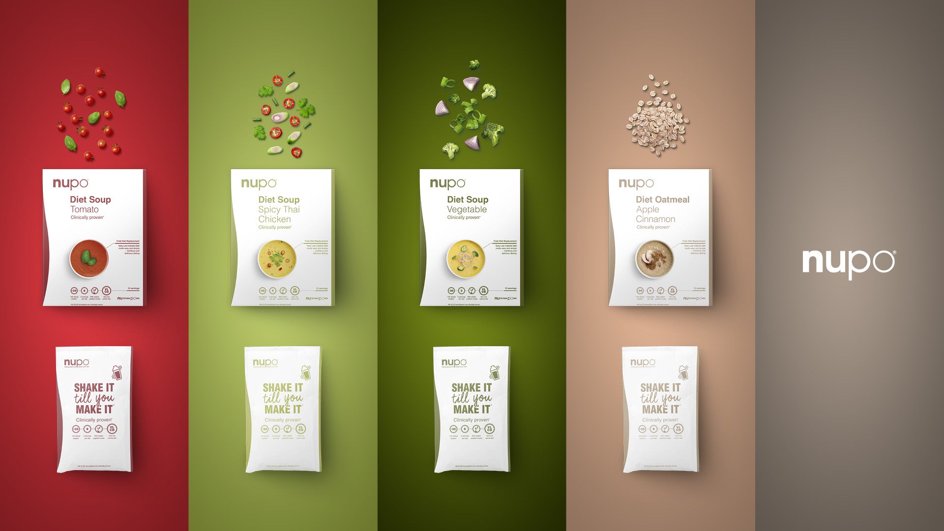 Diet Meal Probier-Pack (12x32g) + GRATIS Shaker