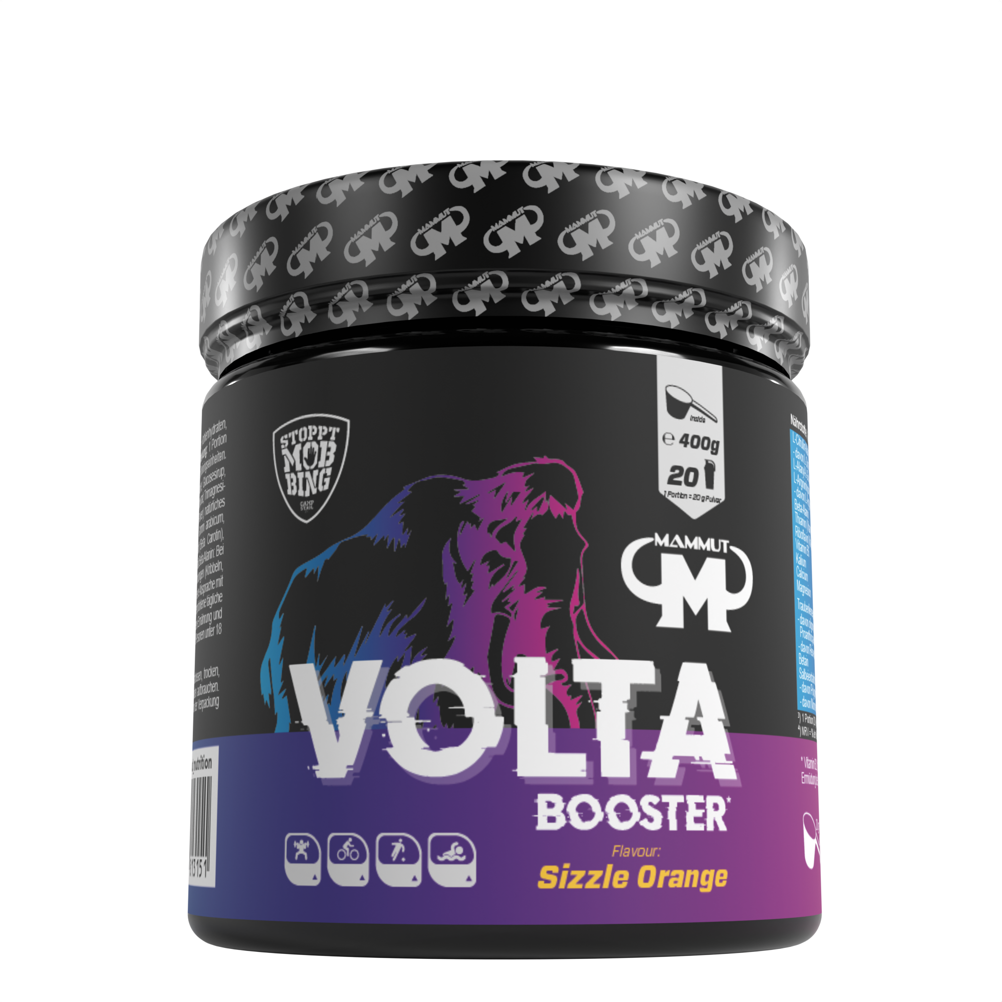Volta Pre-Workout Booster Sizzle Orange (400g)