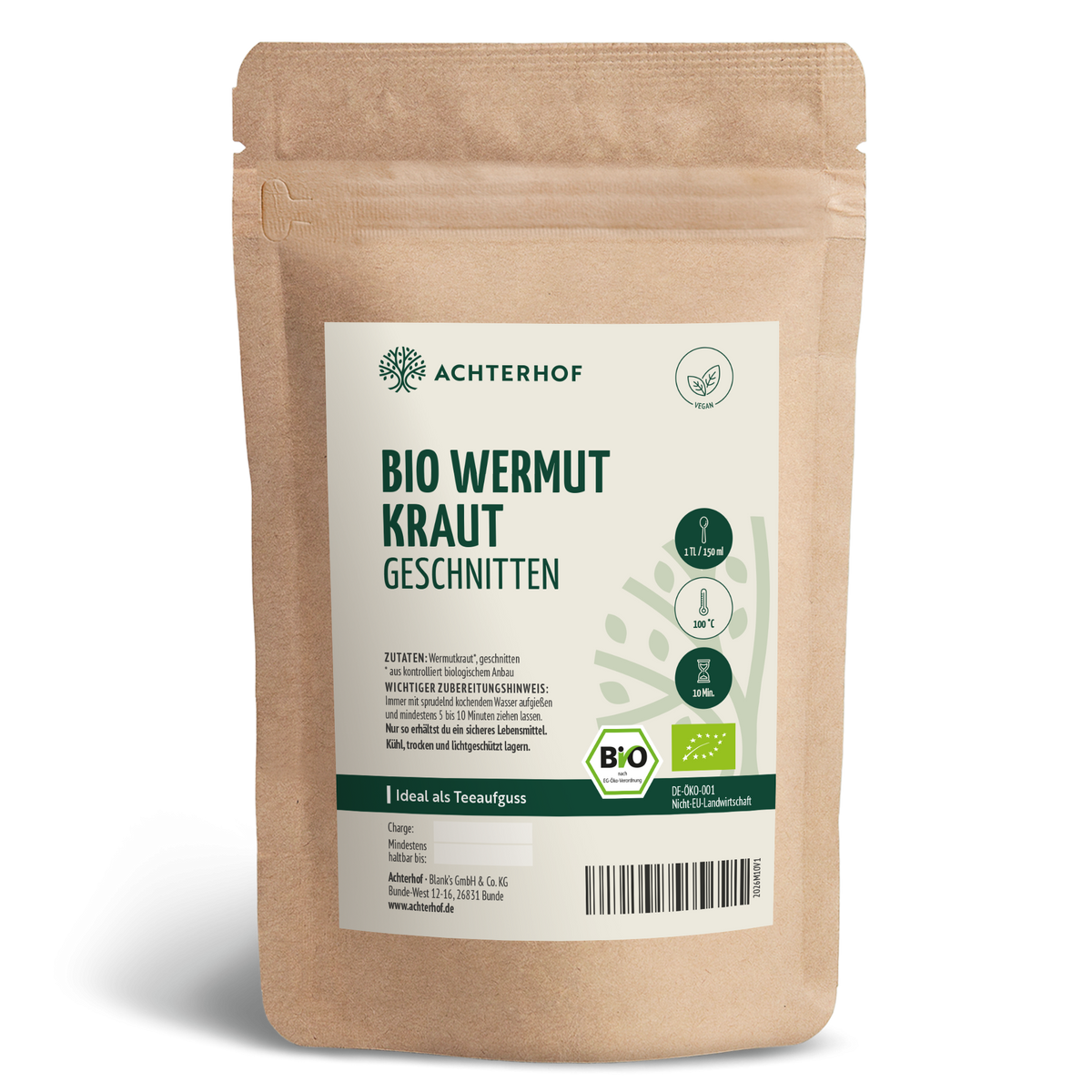 Wermutkraut geschnitten Bio (250g)