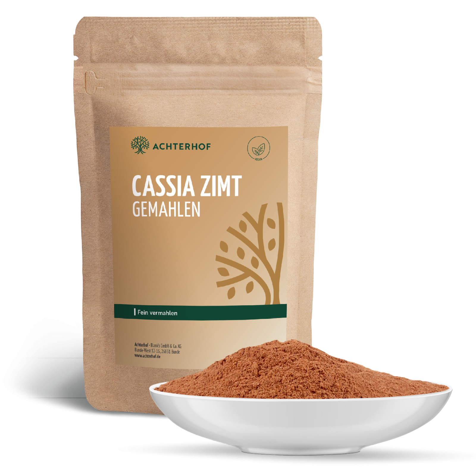 Cassia Zimt gemahlen (500g)